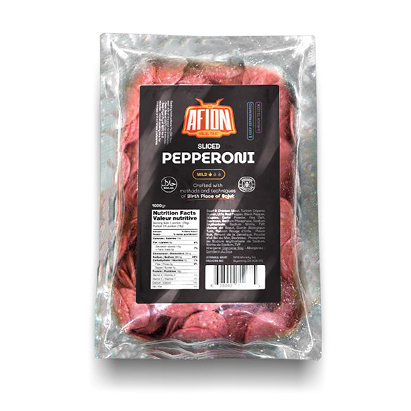 AFION - SLICED PEPPERONI MILD 1KG