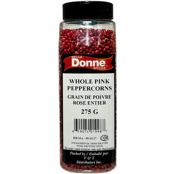 BELLE DONNE - PINK WHOLE PEPPERCORNS 275G