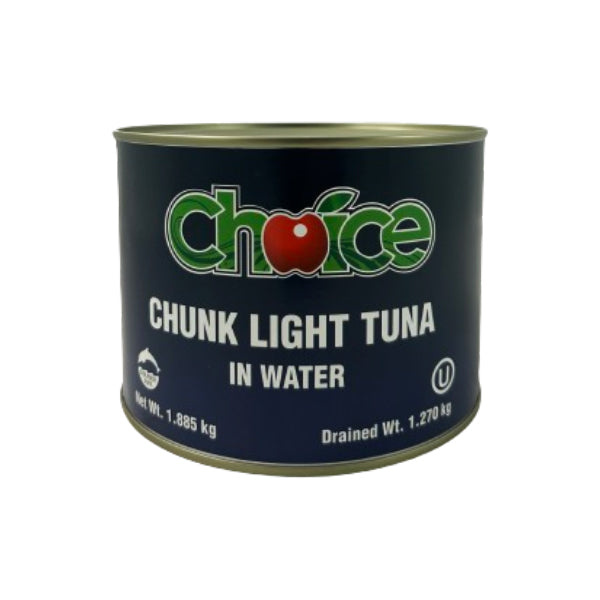 CHOICE BRANDS - CHUNK LIGHT TUNA IN WATER 1.88KG