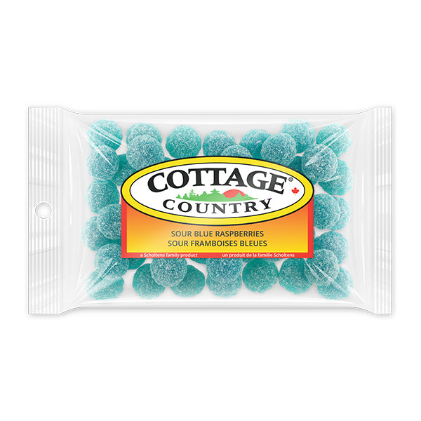 COTTAGE COUNTRY - SOUR BLUE RASPBERRY 140GR