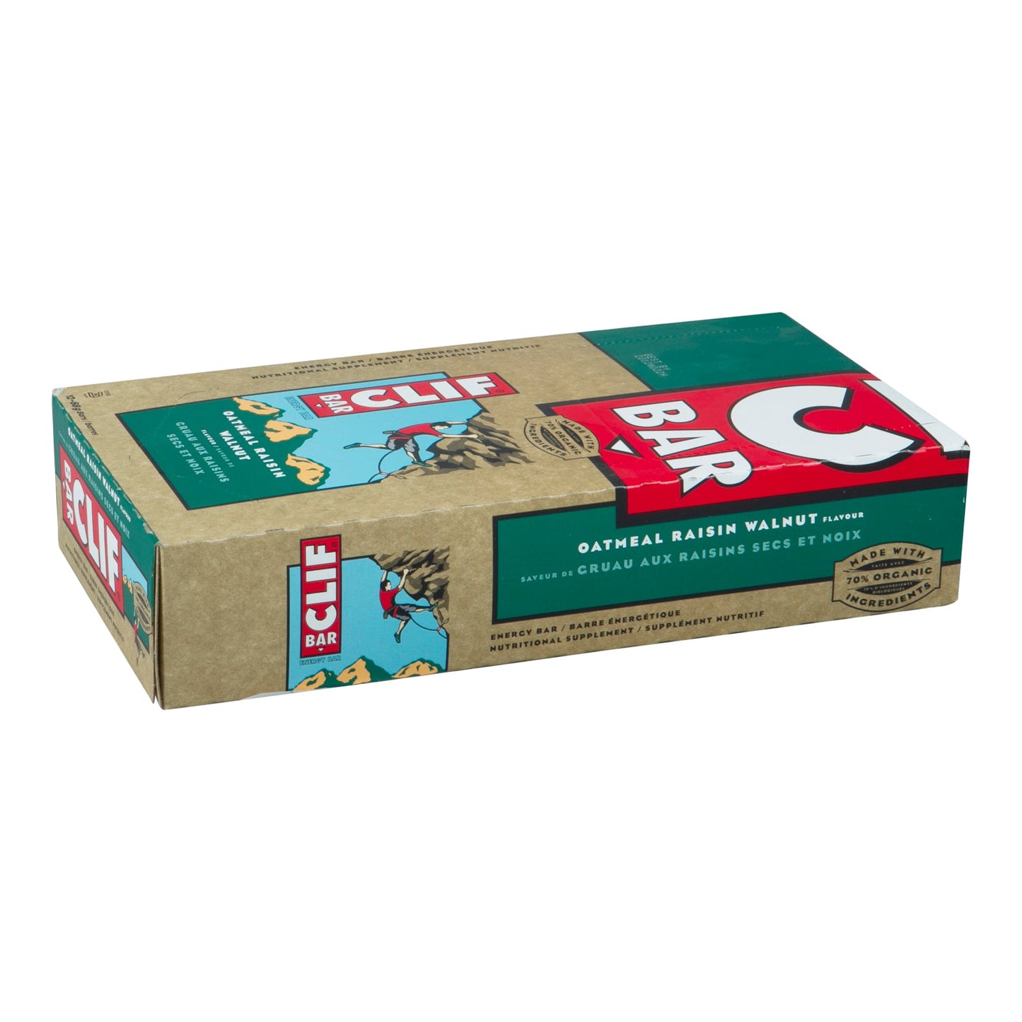 CLIF BAR - OATMEAL RAISIN WALNUT 12x68 GR