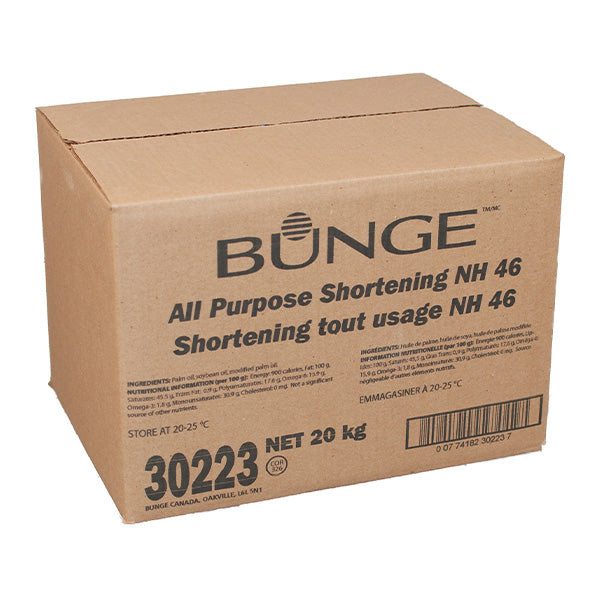 BUNGE - NH46 ALL PURPOSE SHORTENING 20KG
