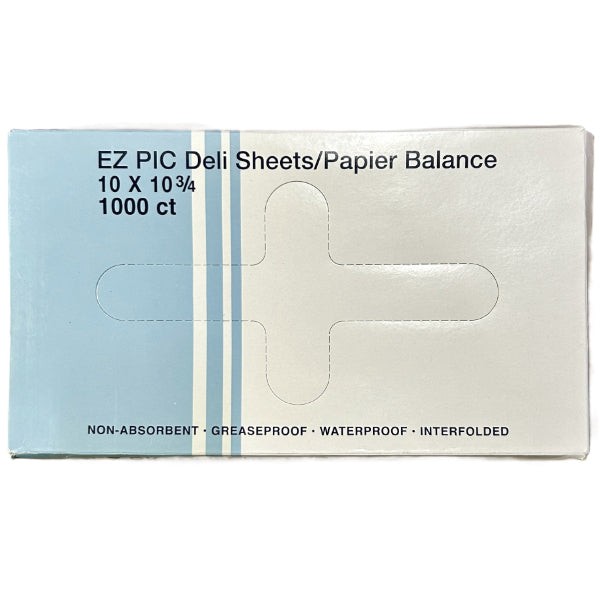 EASY PIC - DELI SHEETS 10X10.75 1000EA