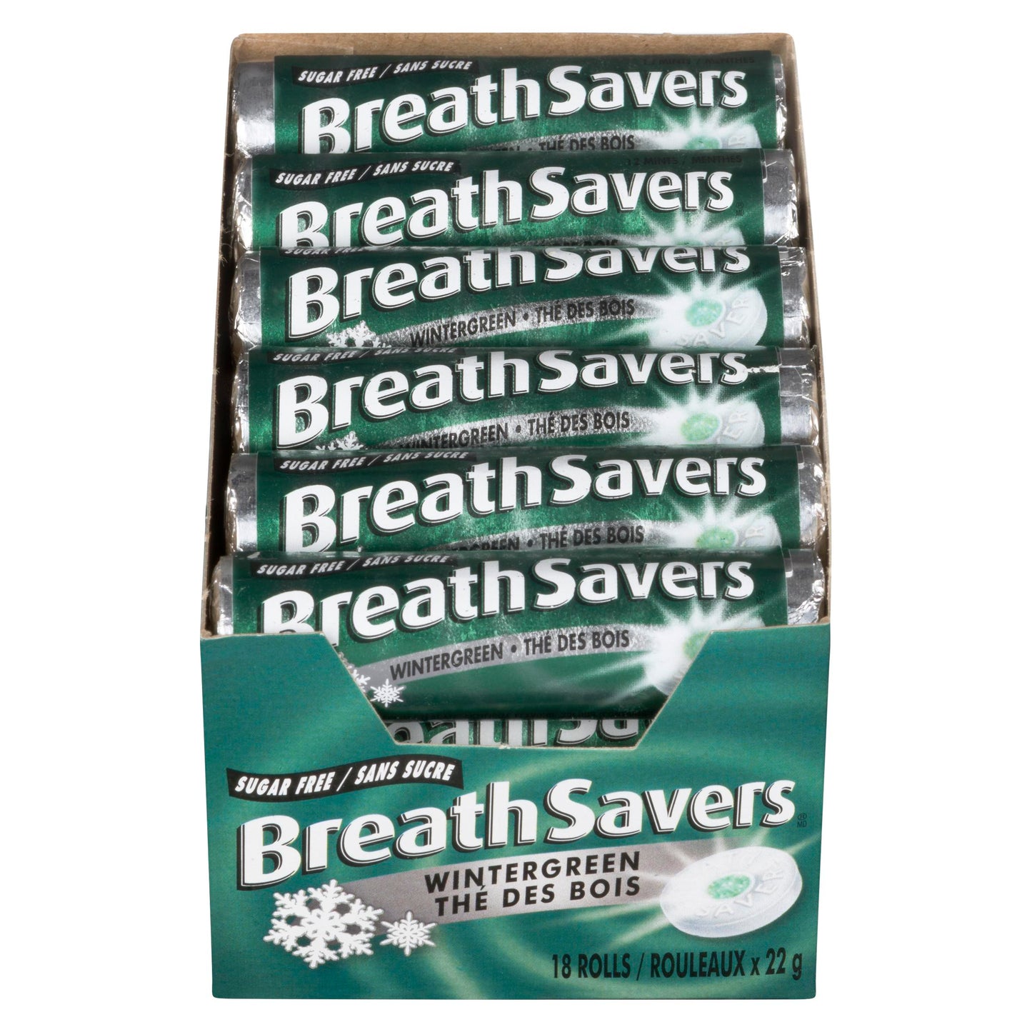 BREATH SAVERS - WINTERGREEN 18x22GR