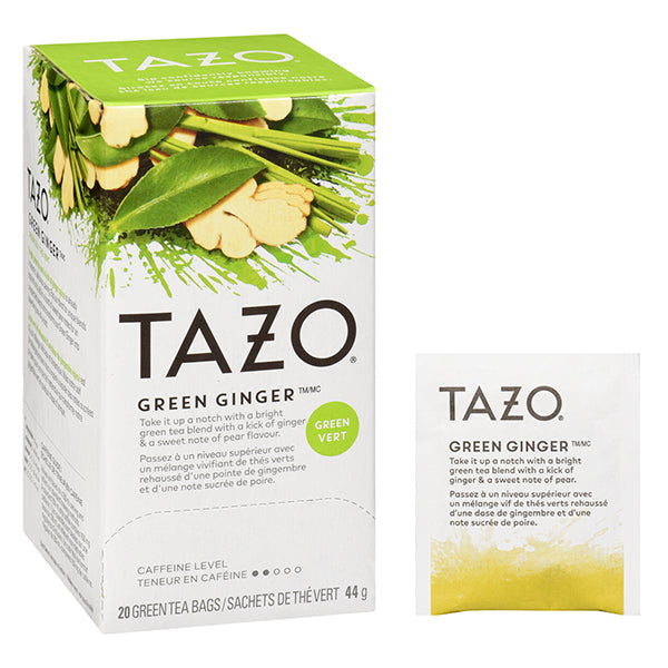 TAZO - HOT GREEN GINGER 20CT