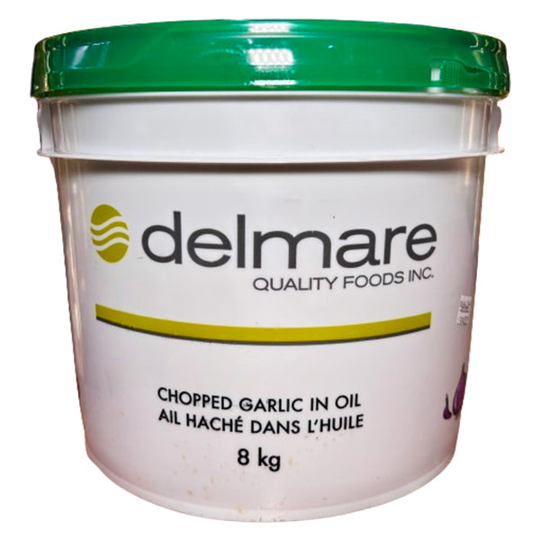 DELMARE - CHOPPED GARLIC IN OIL 8KG