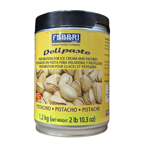 FABBRI 1905 - DELIPASTE PISTACHIO F FINE TINS 1.2KG