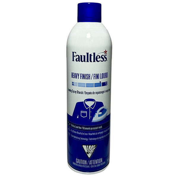 FAULTLESS - HEAVY FINISH IRONING SPRAY STARCH 6x567 GR