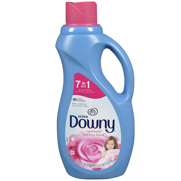 DOWNY - LIQUID FABRIC SOFTENER APRIL FRESH 6x1.31 LT