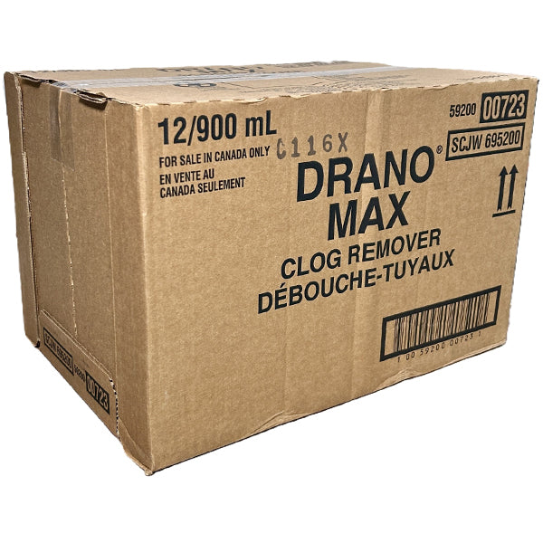DRANO - MAX LIQUID 9x900 ML