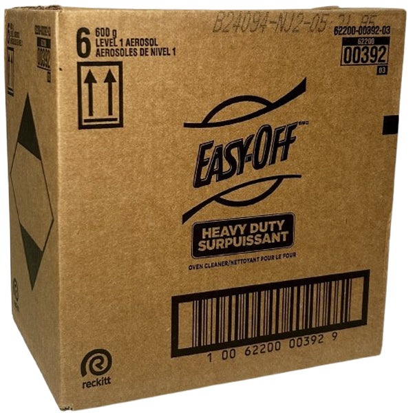 EASY OFF - AEROSOL OVEN CLEANER HD 6x600 GR