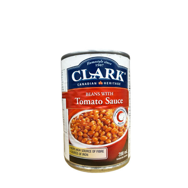 CLARK - BEANS TOMATO SAUCE 24x398 ML