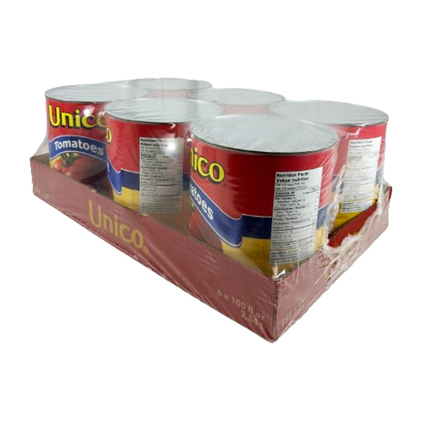UNICO - PLUM TOMATOES 6x100 OZ