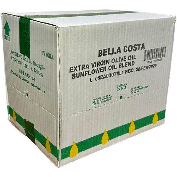 BELLA COSTA - EXTRA VIRGIN OLIVE AND SUNFLOWER OIL BLEND 12x1 LT