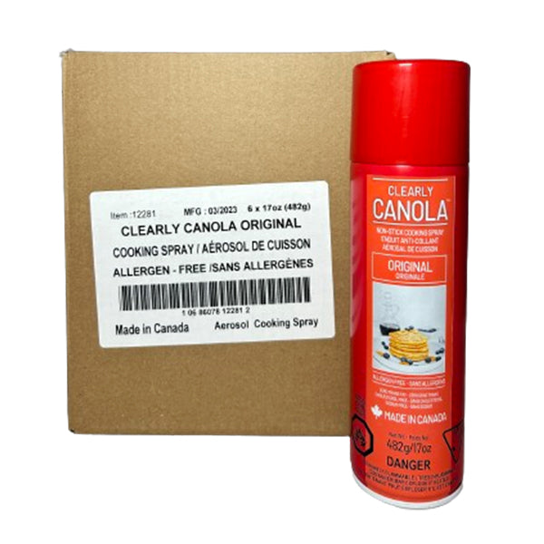 CLEARLY CANOLA - COOKING SPRAY 6x482 G