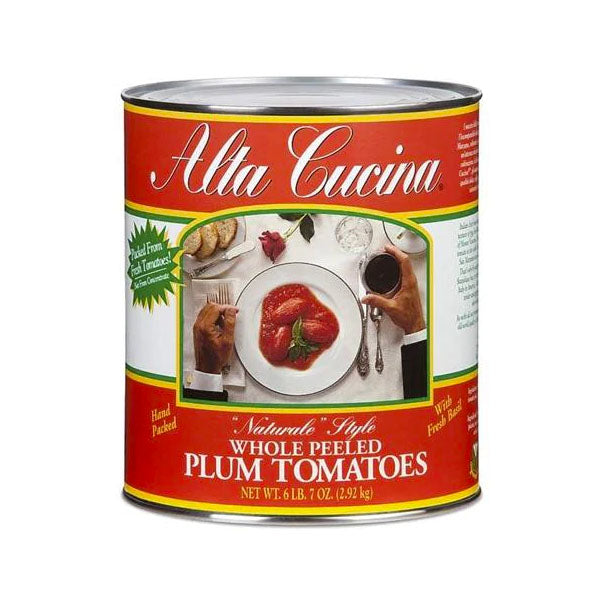 ALTA CUCINA - PLUM TOMATOES 6x100 OZ