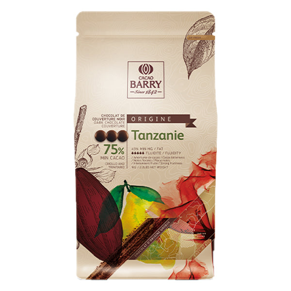 CACAO BARRY - TANZANIE 75% 1KG