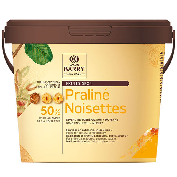 CACAO BERRY - PRALINE HAZELNUT 50% PASTE 5KG