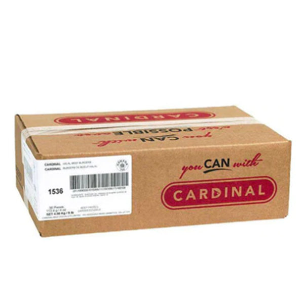 CARDINAL - SELECT BEEF BURGER 4OZ HALAL 4KG