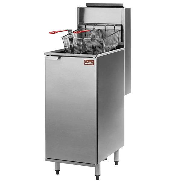 ROSKO - 42LB GAS FLOOR DEEP FRYER MODEL- RO-FFG-115-N 23L