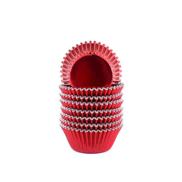 ENJAY - RED BRITE MINI FOIL BAKING CUP 500EA
