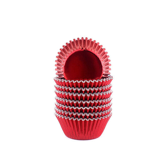 ENJAY - RED BRITE MINI FOIL BAKING CUP 500EA