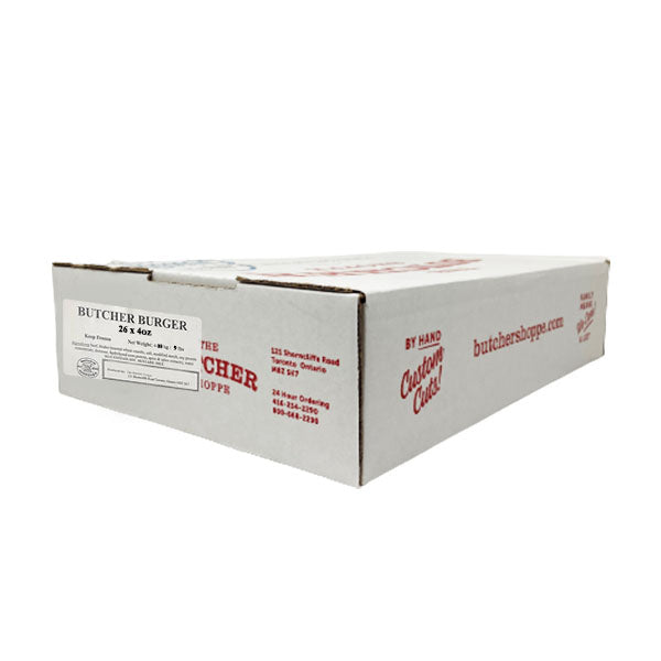THE BUTCHER SHOPPE - BURGER 24x6 OZ