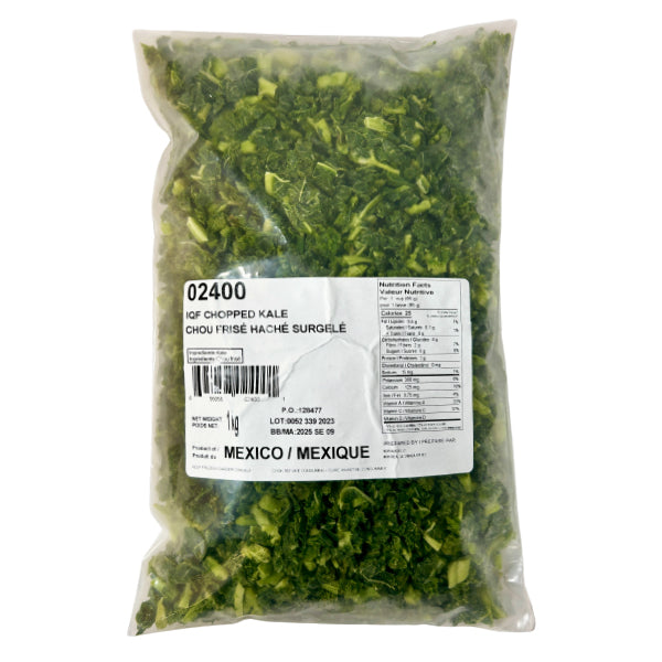ALASKO - IQF CHOPPED KALE 1KG