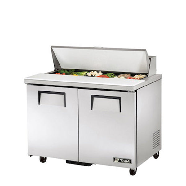 TRUE - SALAD PREP MEGATOP 48' 18 PANS 48.75x34.13x40.38IN