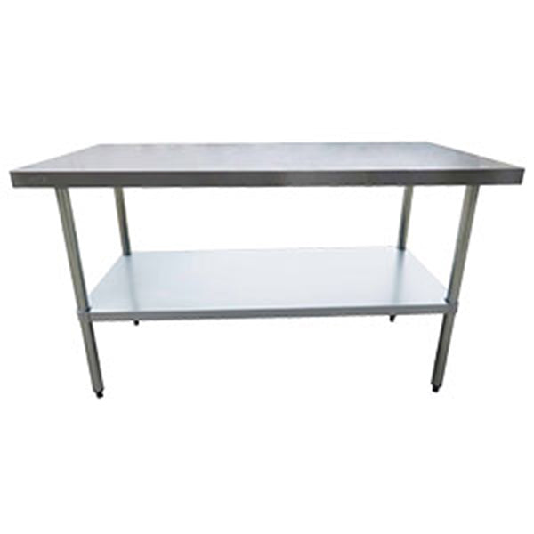 EFI - 24*72 BACKSPLASH STAINLESS WORK TABLE EA