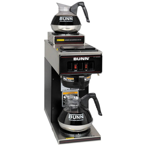 BUNN - VP17-2 COFFEE BREWER 2/2 WARMERS 13300.6002 EA