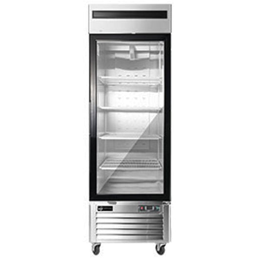 EFI - F1-27GDSVC GLASS DOOR FREEZER S/S BODY 27"