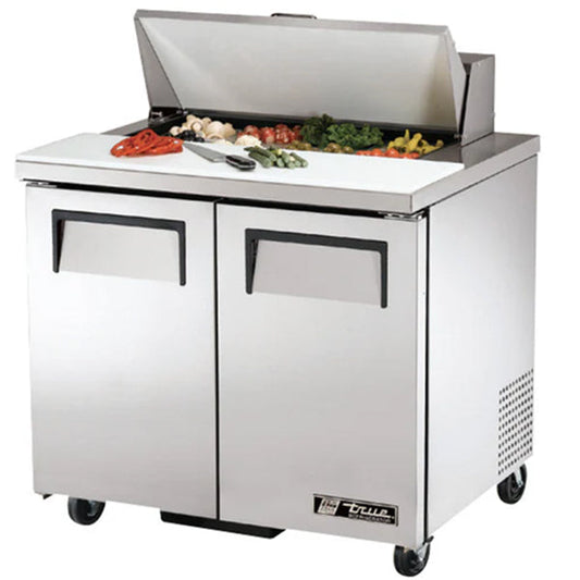 TRUE - TSSU-36-08-HC 2 DOOR SANDWICH PREP TABLE 36"