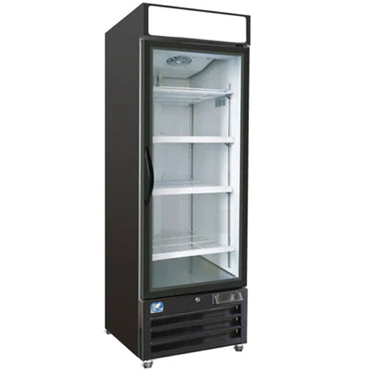 COLDZONE - 1 DOOR GLASS 26" FREEZER