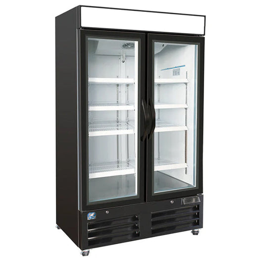 COLDZONE - 31F54-G2 SWING 2 DOOR FREEZER GLASS 54"
