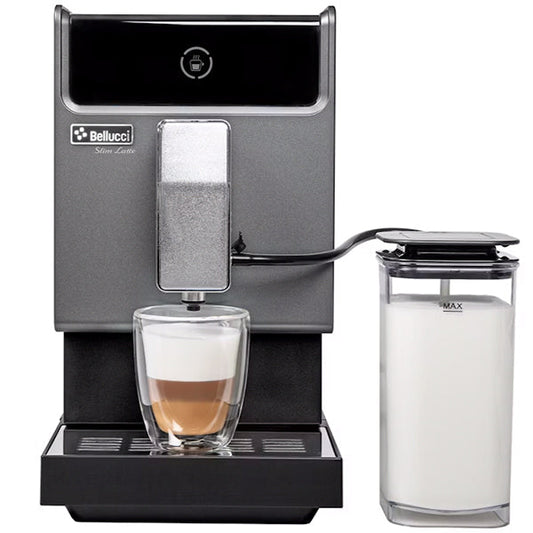 BELLUCCI - SLIMLATTE AUTOMATIC ESPRESSO MACHINE W/MILK FROTHER EA