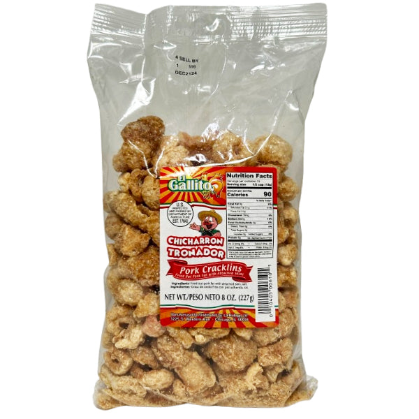 EL GALLITO - CHICHARRON PORK CRACKLINS 227GR