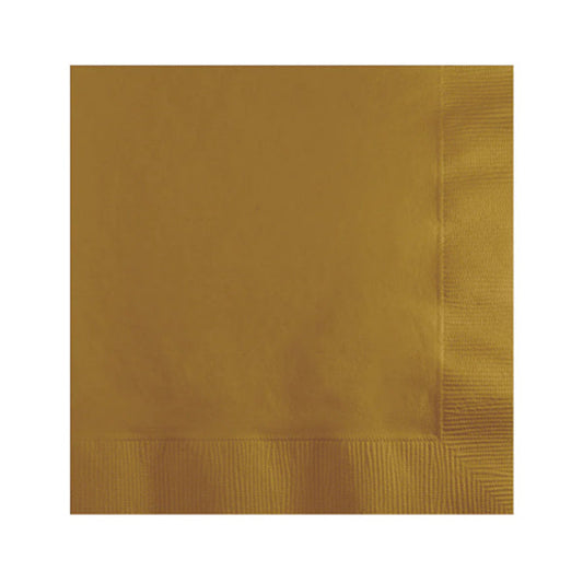 UNIQUE - 20PK GOLD LUNCH NAPKINS EA