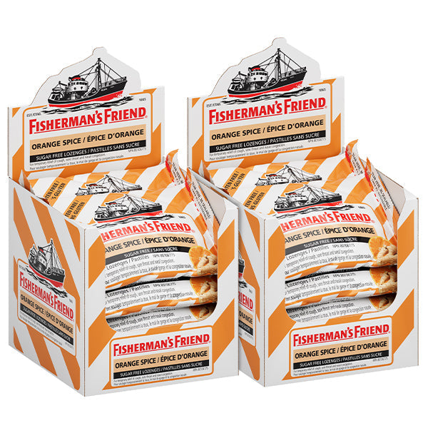 FISHERMANS FRIEND - FISHERMAN FRIENDORANGE SPICE SUGAR FREE 16x25 GR