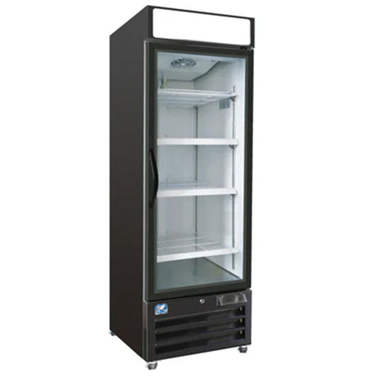COLDZONE - COLD ZONE 26F-61G1 SINGLE DOOR LOW PROFILE GLASS FREEZER 61"