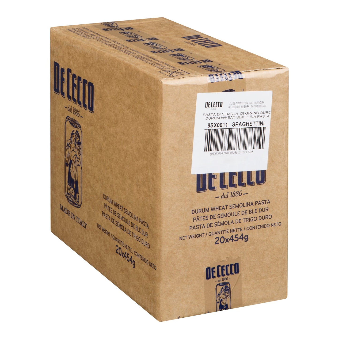 DE CECCO - #11 SPAGHETTINI 20x454 GR