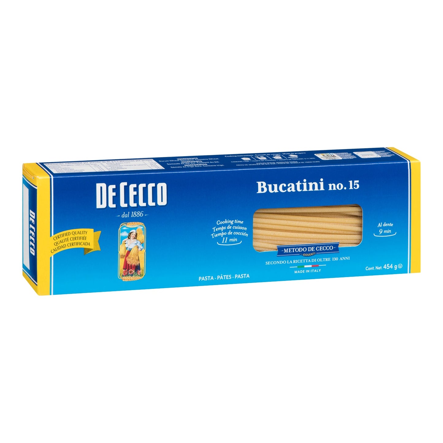 DE CECCO - #15 BUCATINI 20x454 GR