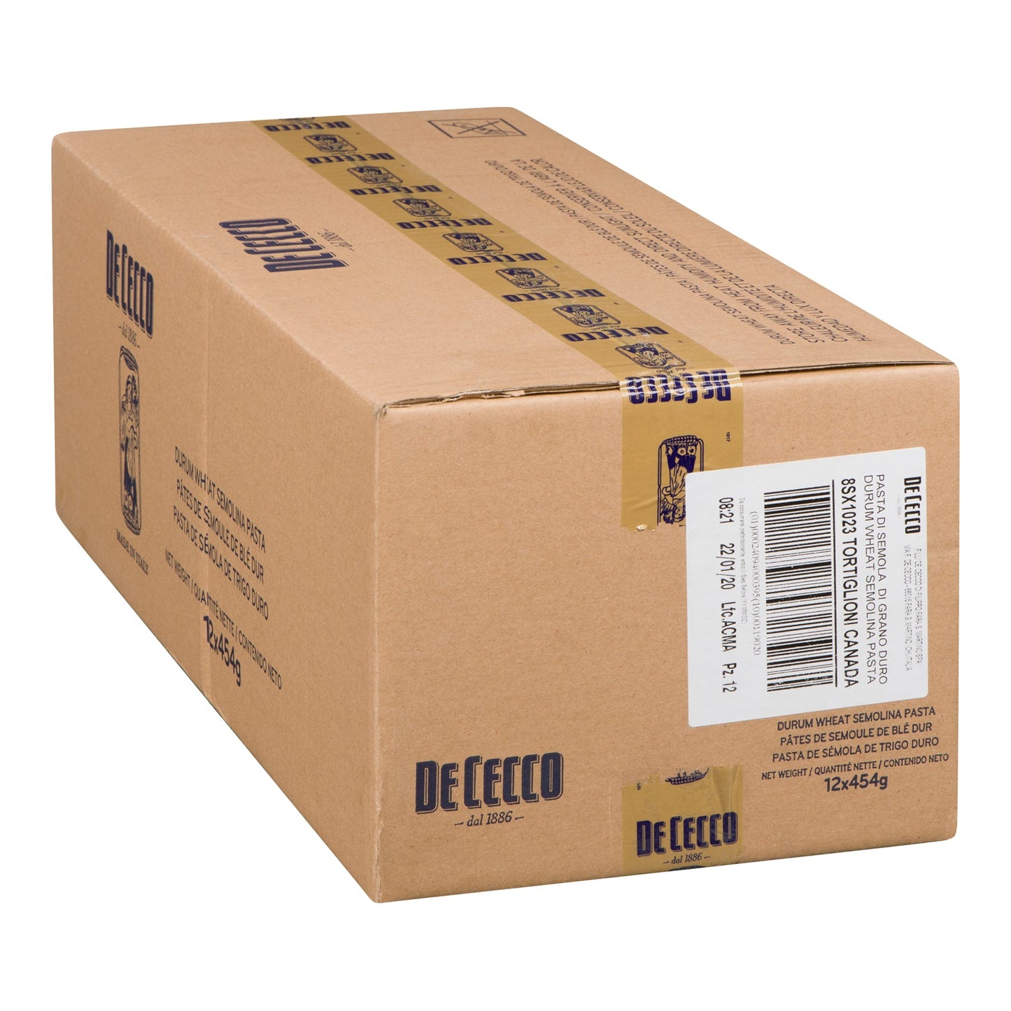 DE CECCO - #23 TORTIGLIONI 12x454 GR