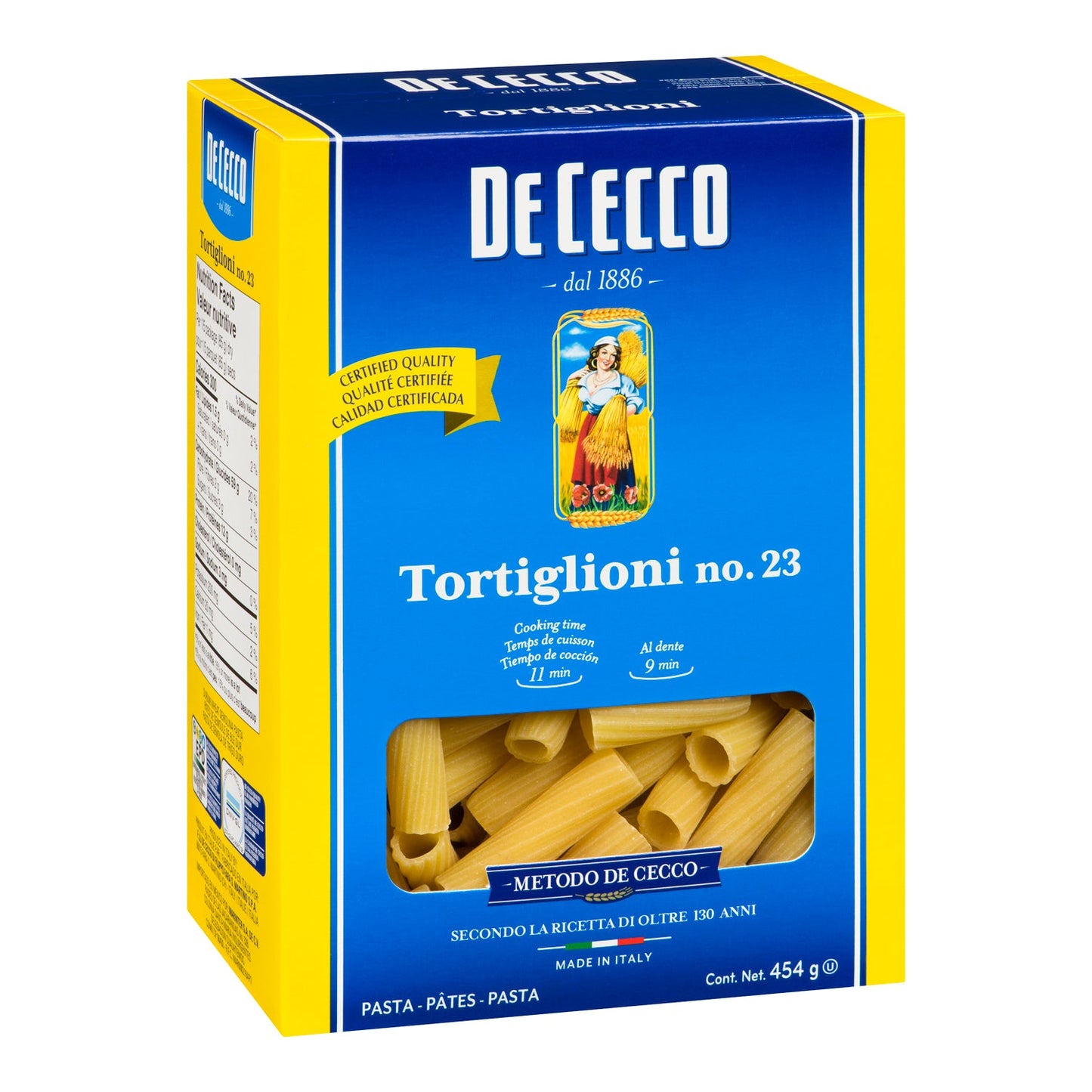 DE CECCO - #23 TORTIGLIONI 12x454 GR