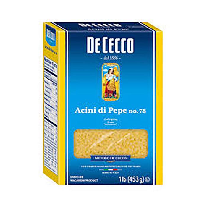 DE CECCO - #78 ACINI DI PEPE 454GR