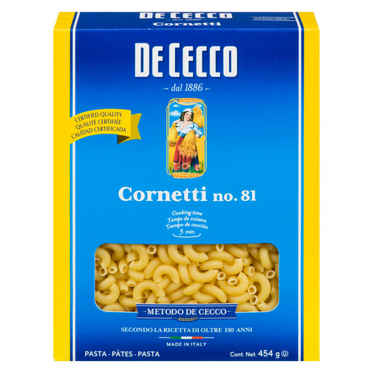 DE CECCO - #81 ELBOWS 454GR
