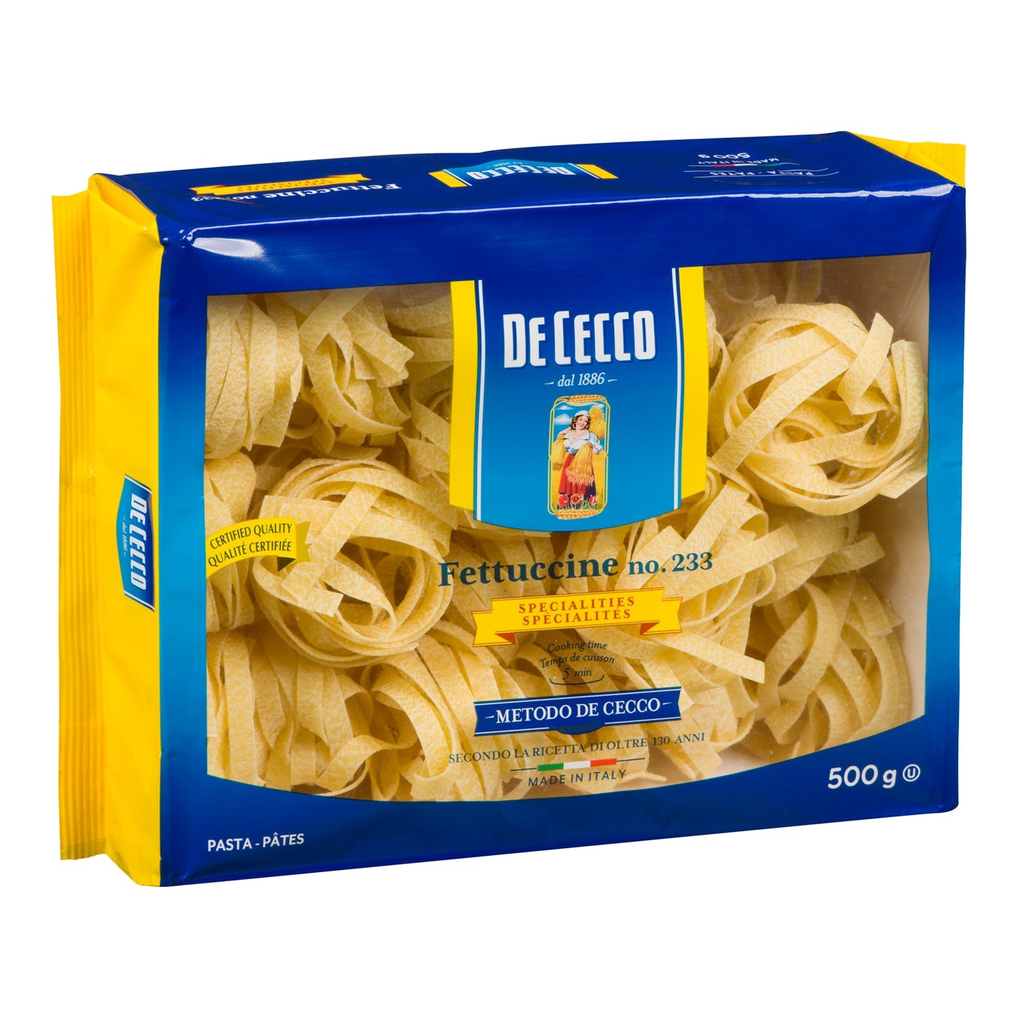 DE CECCO - #233 FETTUCCINE 8x500 GR