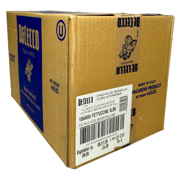 DE CECCO - #6  FETTUCCINE 4x5LB