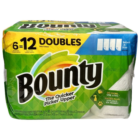 BOUNTY - DOUBLES  ROLLS 6=12 6CT