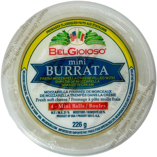 BELGIOIOSO - MINI BURRATA 4x57 GR
